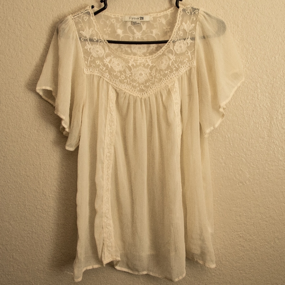 Forever 21 Floral Blouse
